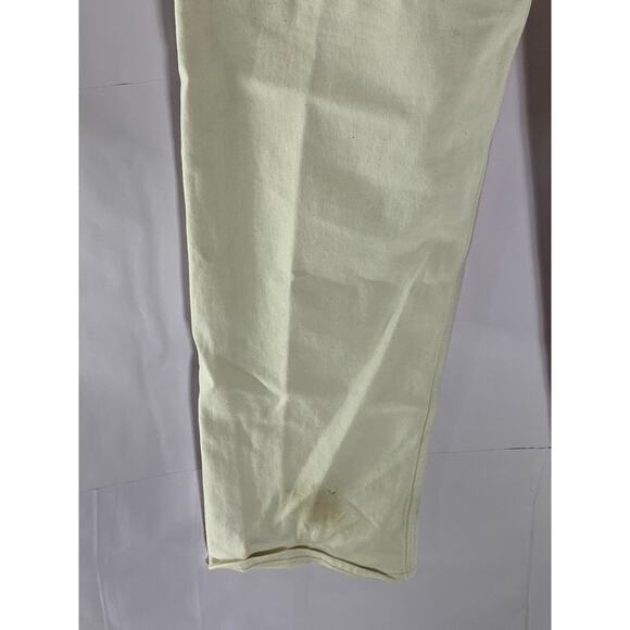 BANANA REPUBLIC Women's Beige Relaxed-Fit Straight-Leg Five Pocket Jean SZ 32X32 - Picture 7 of 12